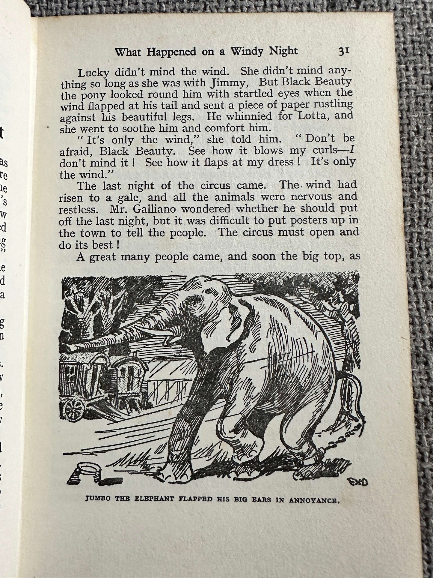 1950 Circus Days Again - Enid Blyton (E. H. Davie Illust) George Newnes Ltd