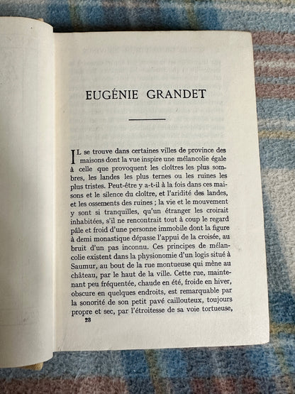 1934 Eugénie Grandet - Honorė de Balzac(Nelson Editeurs)French