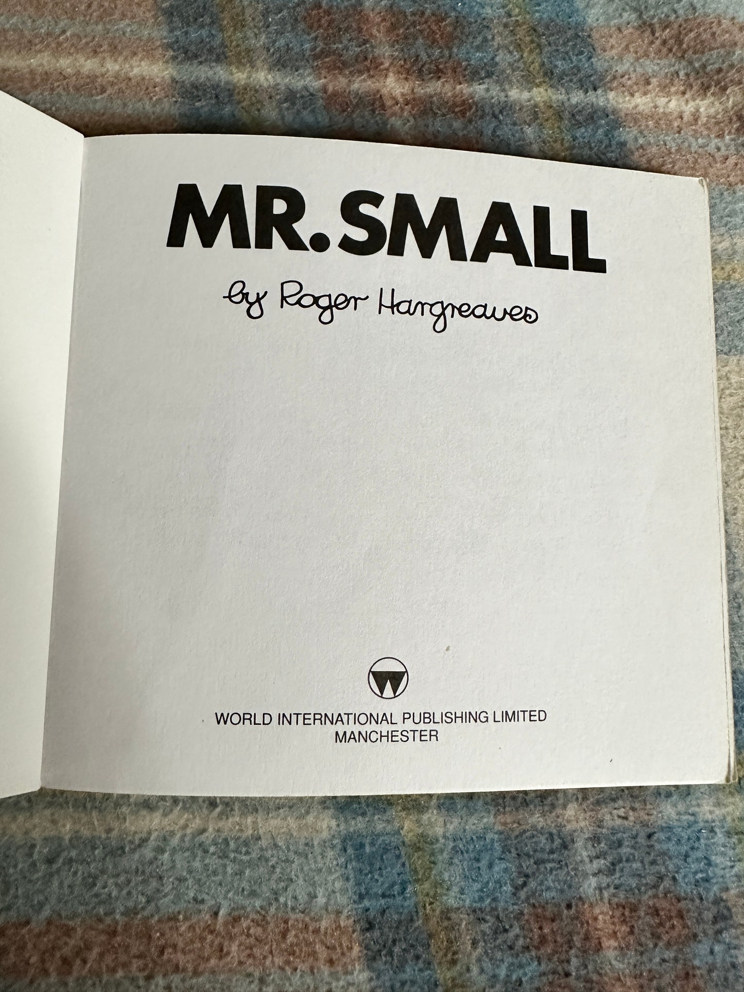 1994 Me. Small - Roger Hargreaves (World International Publishing)