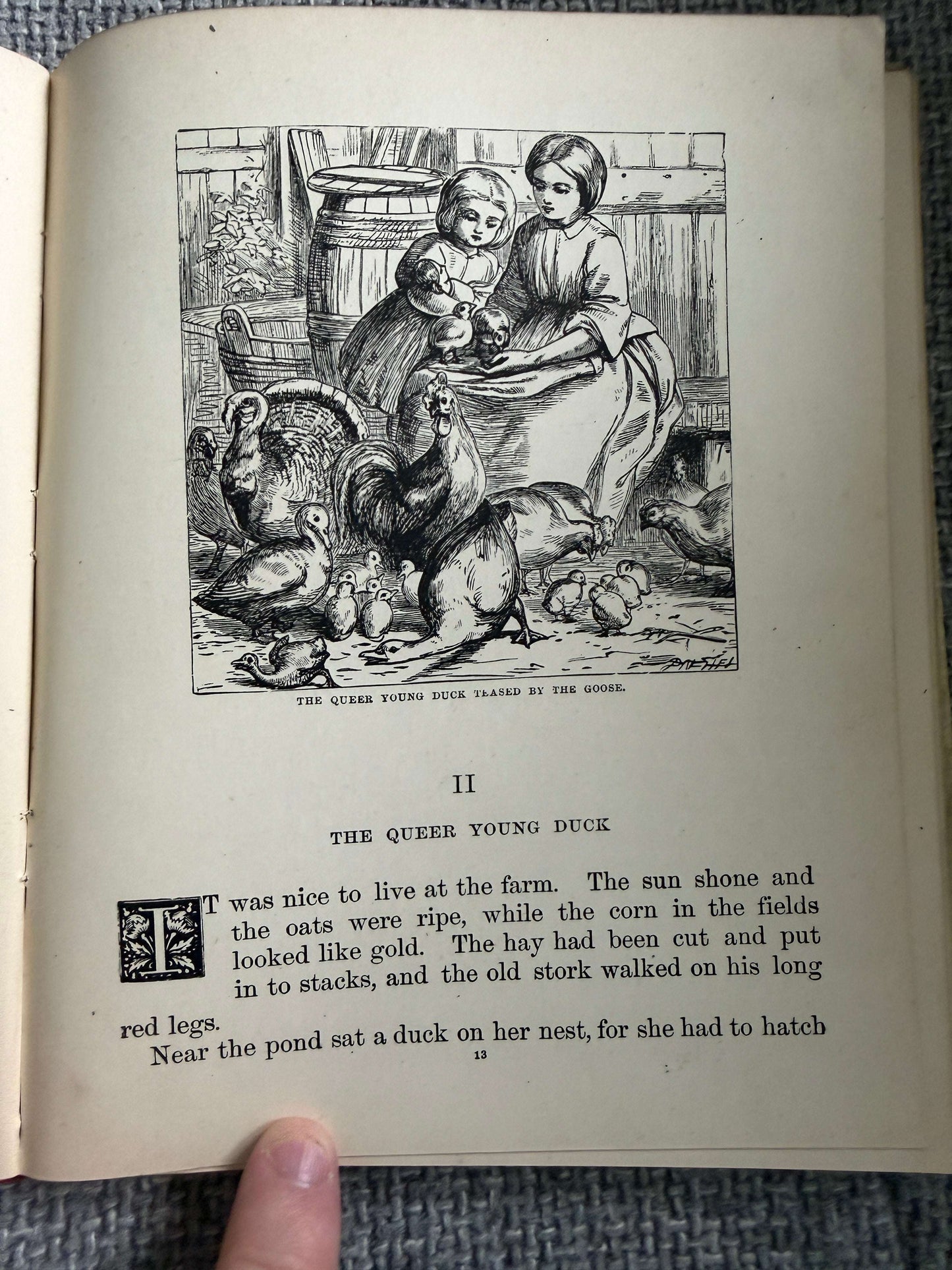 1914 Fairy Tales From Andersen & Grimm In Words Of One Syllable- A. Pitt-Kethley (George Routledge & Sons Ltd)