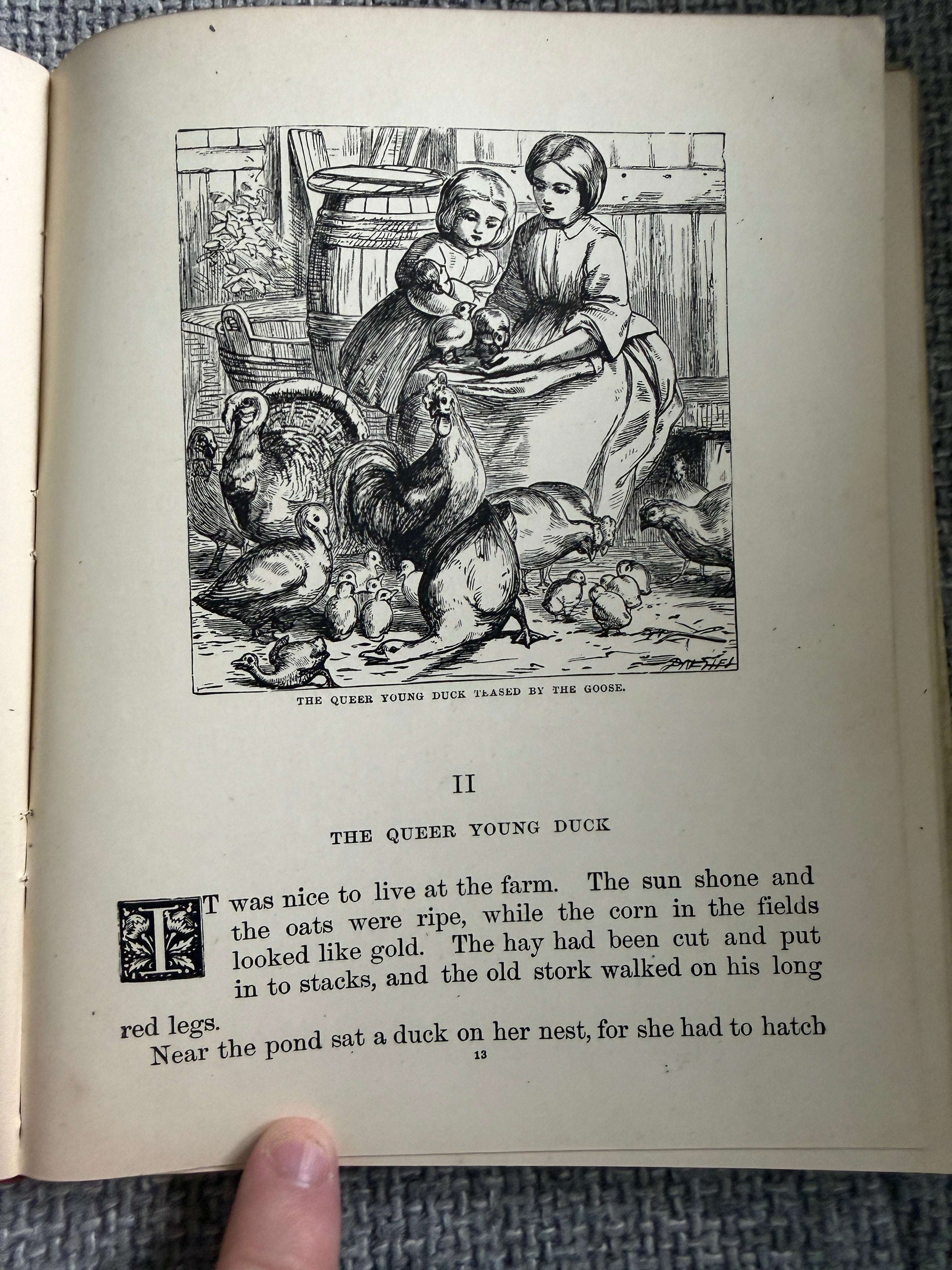 1914 Fairy Tales From Andersen & Grimm In Words Of One Syllable- A. Pitt-Kethley (George Routledge & Sons Ltd)