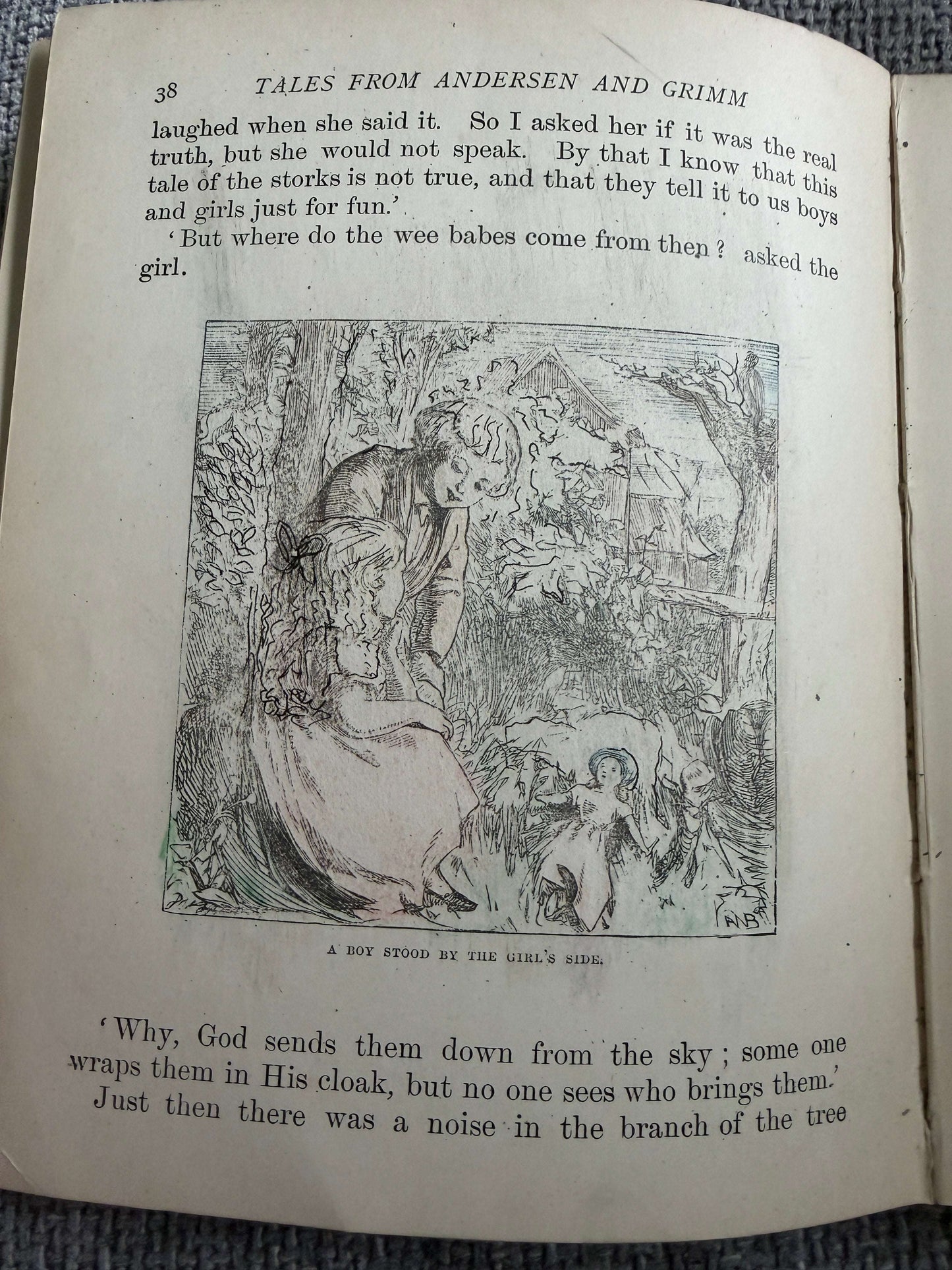 1914 Fairy Tales From Andersen & Grimm In Words Of One Syllable- A. Pitt-Kethley (George Routledge & Sons Ltd)