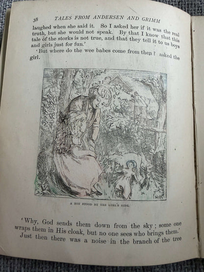 1914 Fairy Tales From Andersen & Grimm In Words Of One Syllable- A. Pitt-Kethley (George Routledge & Sons Ltd)