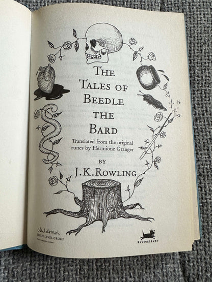 2008*1st* The Tales Of Beedle The Bard - J. K. Rowling (Bloomsbury)