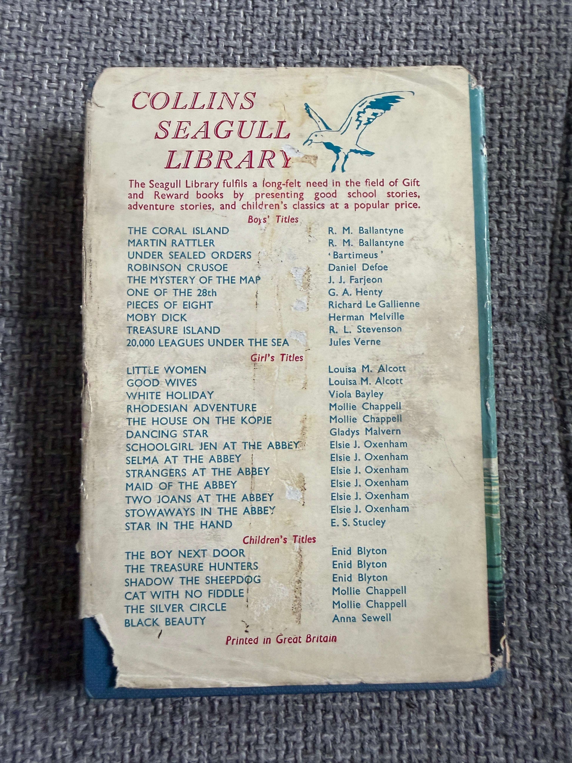 1955 Shadow The Sheep-Dog - Enid Blyton (G. W. Backhouse illust) Collins