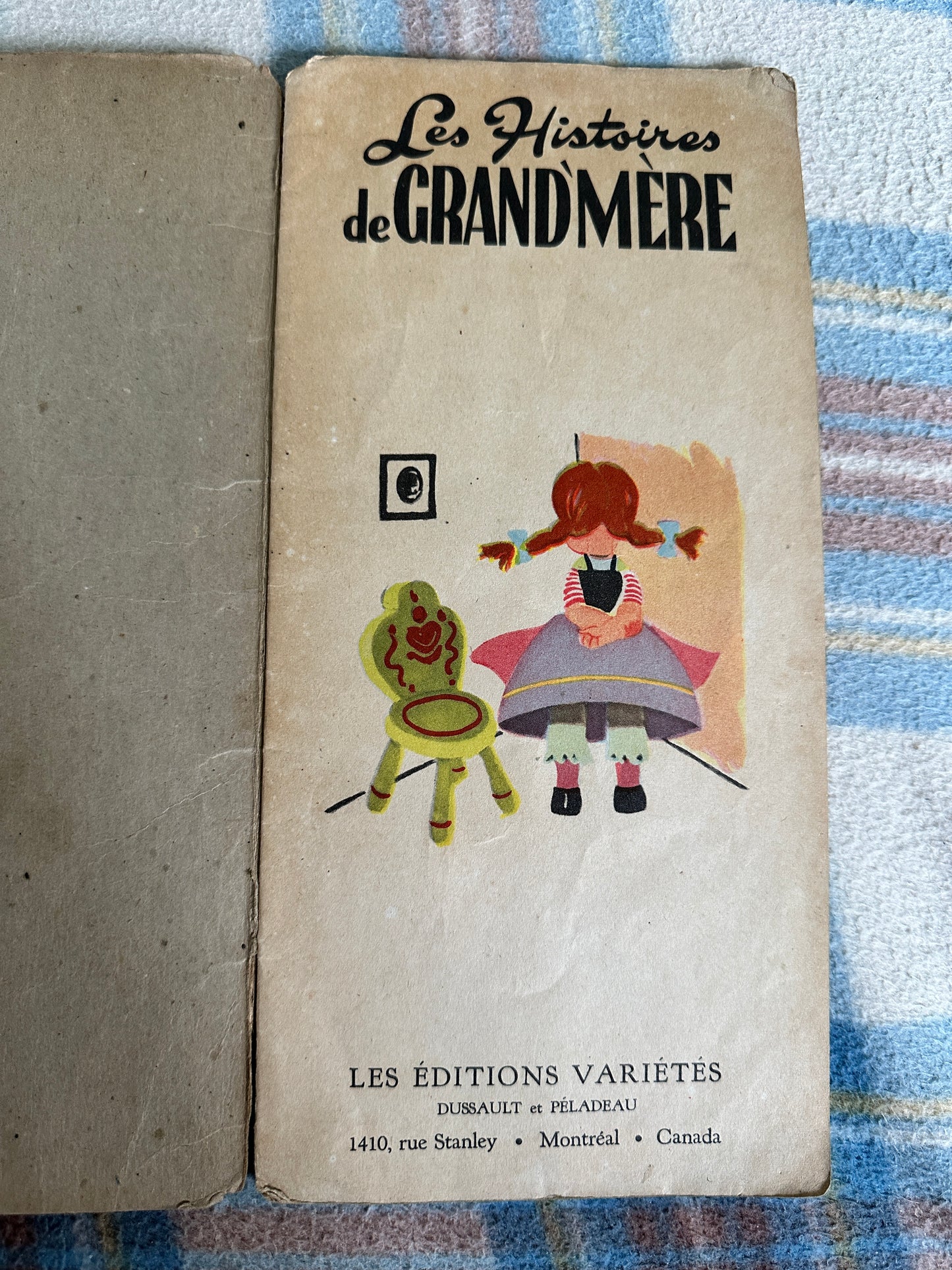 1950’s Les Histories de Grand’mère (Les Èditions Variétés Montreal Canada)