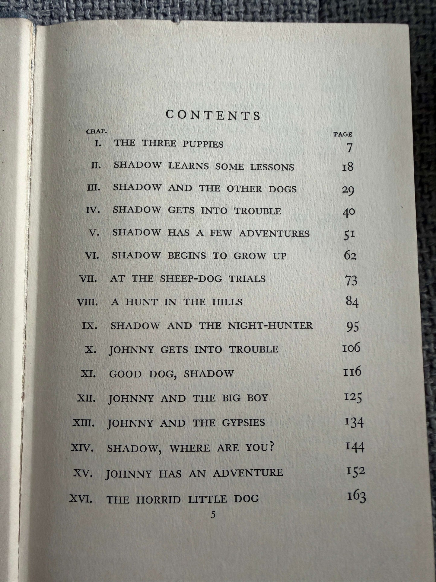 1955 Shadow The Sheep-Dog - Enid Blyton (G. W. Backhouse illust) Collins