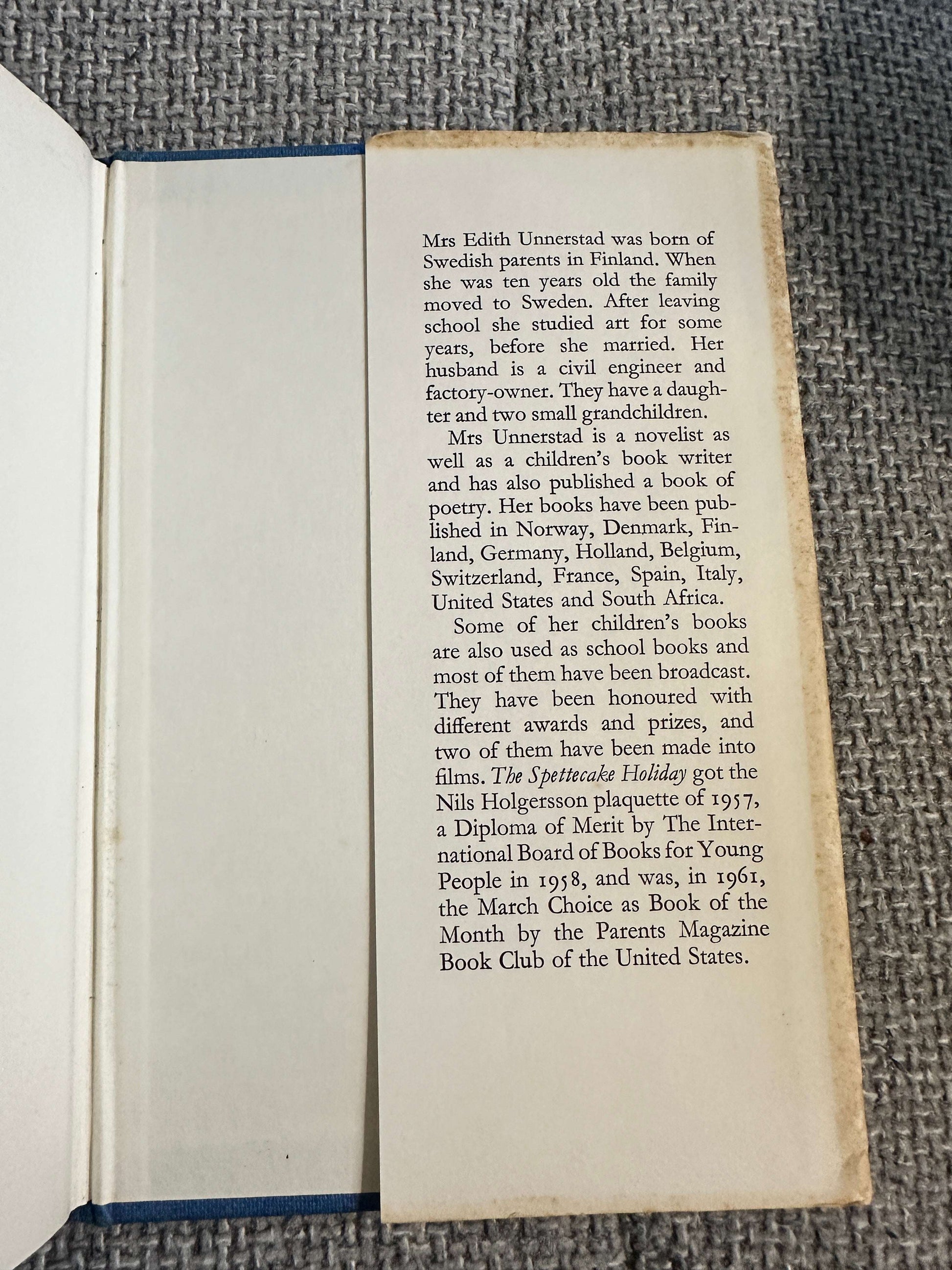 1965*1st* Little O - Edith Unnerstad (translated from Swedish by Lillian Seaton)(Ilon Wikland Illust) Michael Joseph