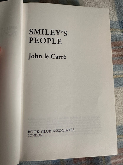 1980*1st*Smiley’s People - John Le Carré(BCA)