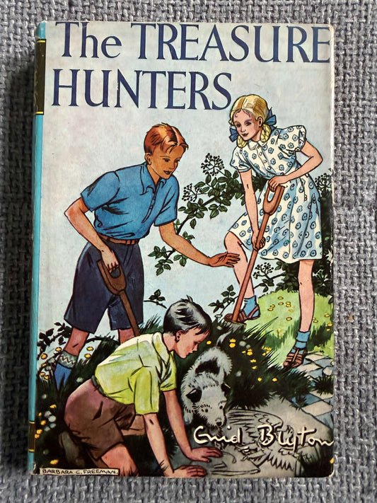 1965 The Treasure Hunters - Enid Blyton (Barbara C. Freeman illust) Collins