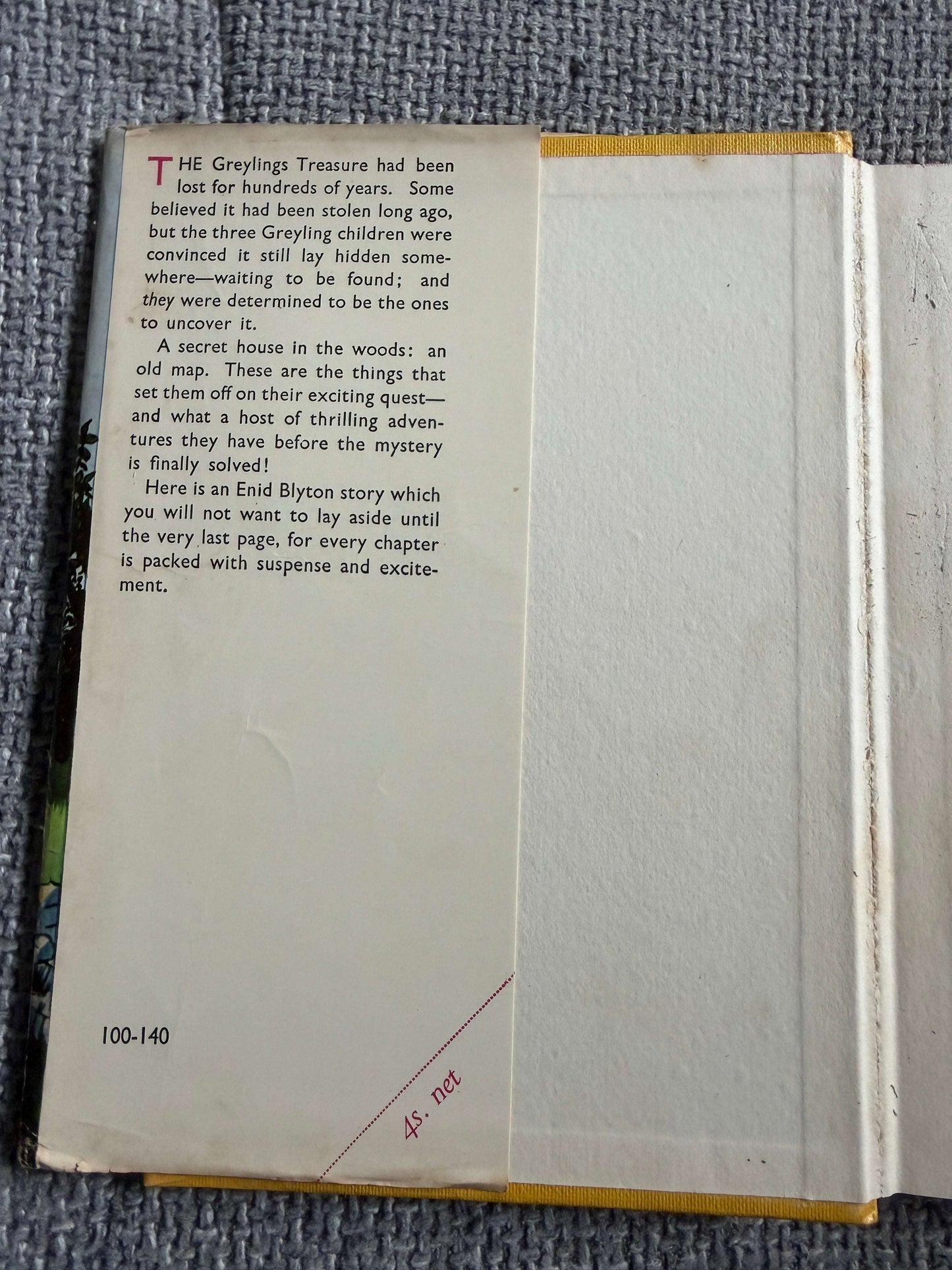 1965 The Treasure Hunters - Enid Blyton (Barbara C. Freeman illust) Collins