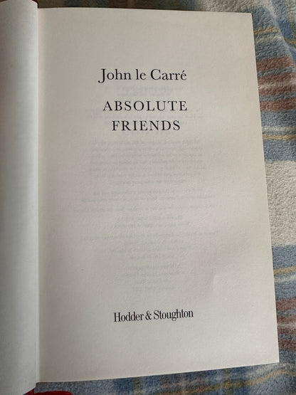 2004*1st* Absolute Friends - John Le Carré(Hodder & Stoughton)