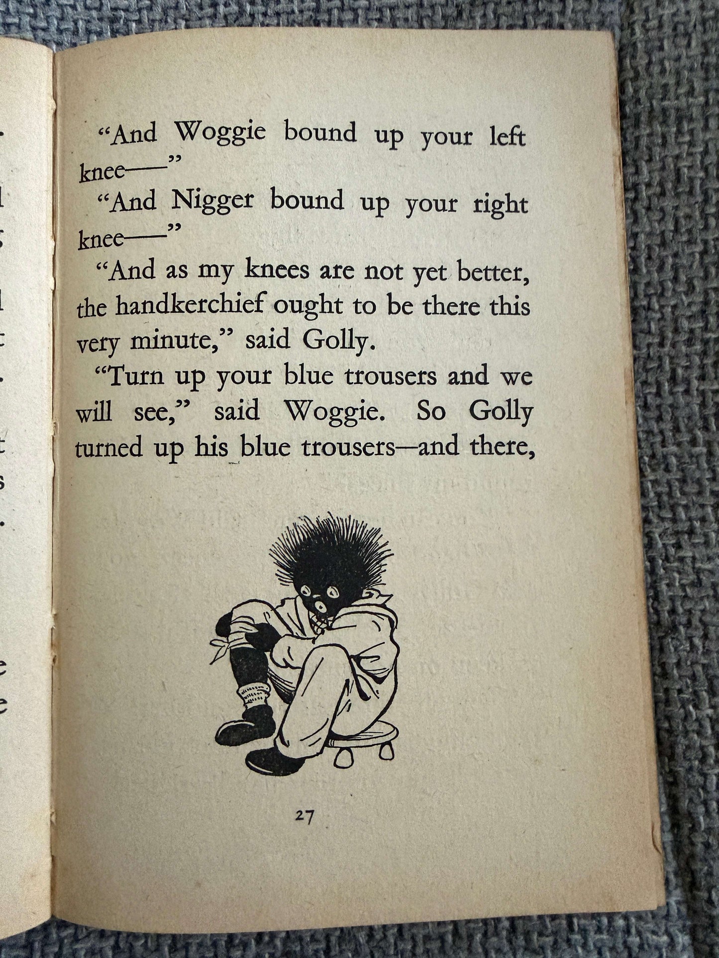 1968 The Three Golliwogs - Enid Blyton (Rene Cloke illust) Original names (Dean & Son Ltd)