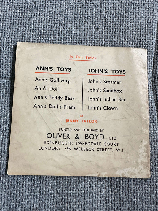 1950’s John’s Sand Box - Jenny Taylor (Oliver & Boyd Ltd)