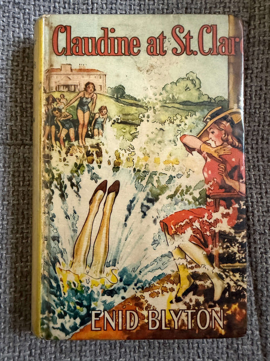 1961 Claudine At St. Clare’s - Enid Blyton (W. Lindsay Cable illust) Methuen
