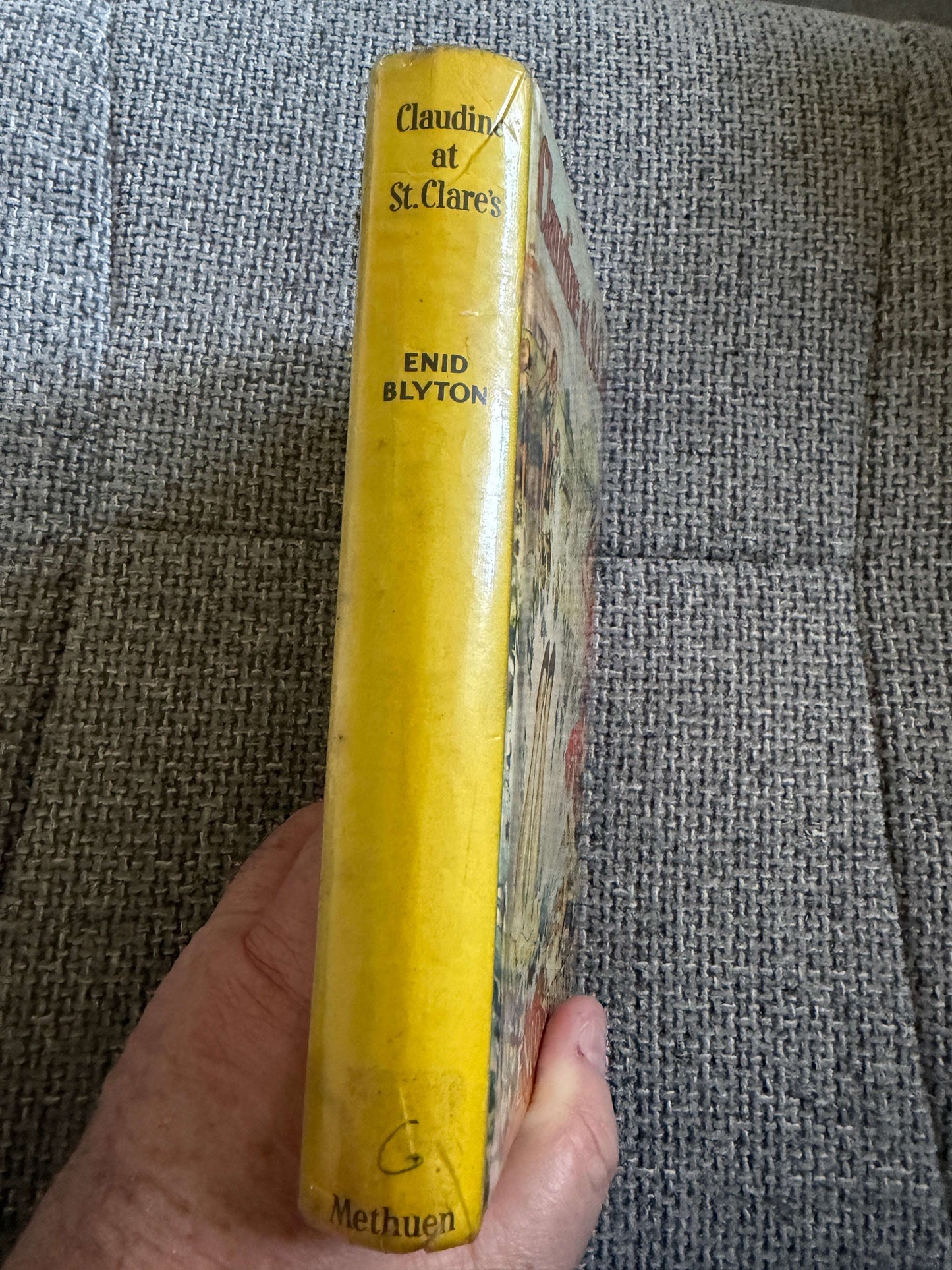 1961 Claudine At St. Clare’s - Enid Blyton (W. Lindsay Cable illust) Methuen