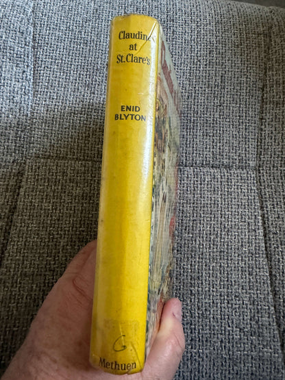 1961 Claudine At St. Clare’s - Enid Blyton (W. Lindsay Cable illust) Methuen