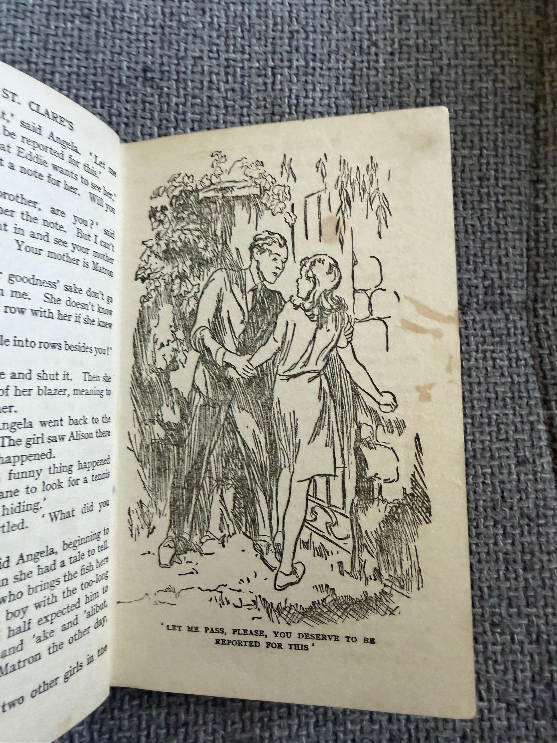 1961 Claudine At St. Clare’s - Enid Blyton (W. Lindsay Cable illust) Methuen