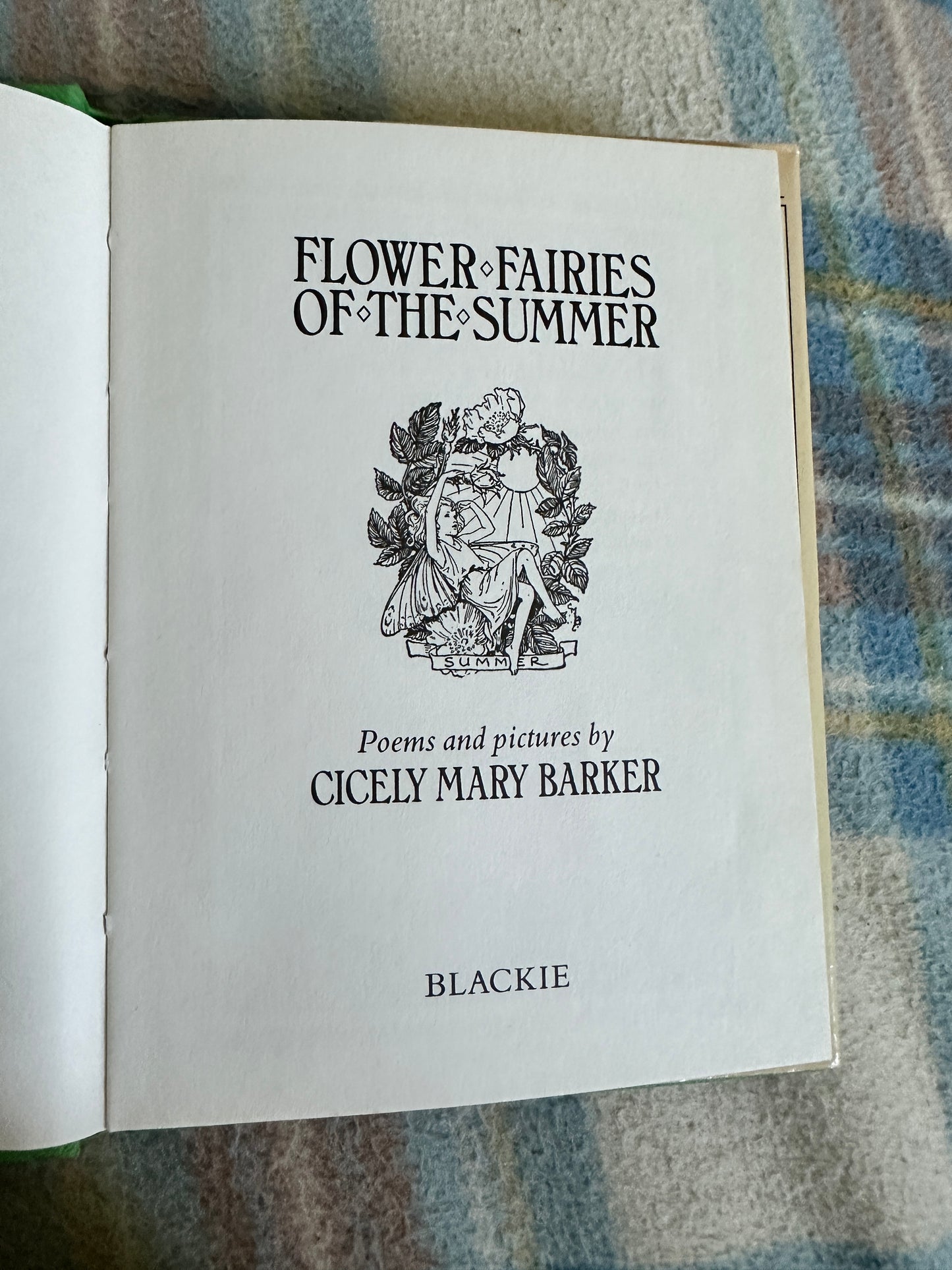 1989 Flower Fairies Of The Summer - Cicely Mary Barker(Blackie)