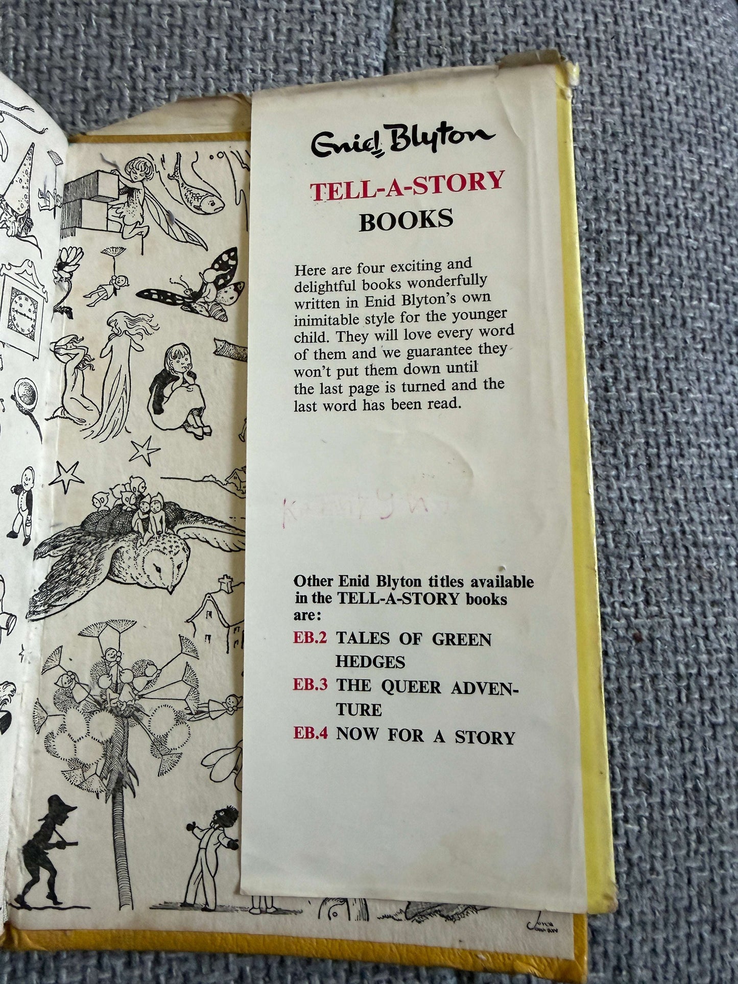 1952 The Good Morning Book - Enid Blyton (Joyce Johnson illust) World Distributors (Tell-A-Story Book)