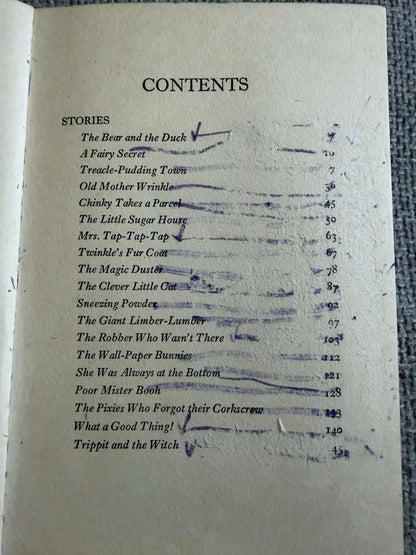 1952 The Good Morning Book - Enid Blyton (Joyce Johnson illust) World Distributors (Tell-A-Story Book)