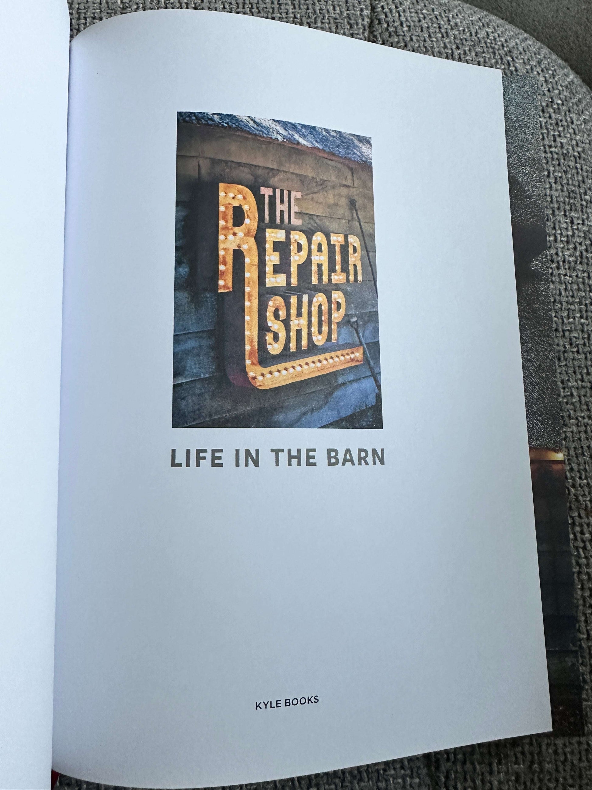 2022*1st* The Repair Shop (Life In The Barn) Kyle Books