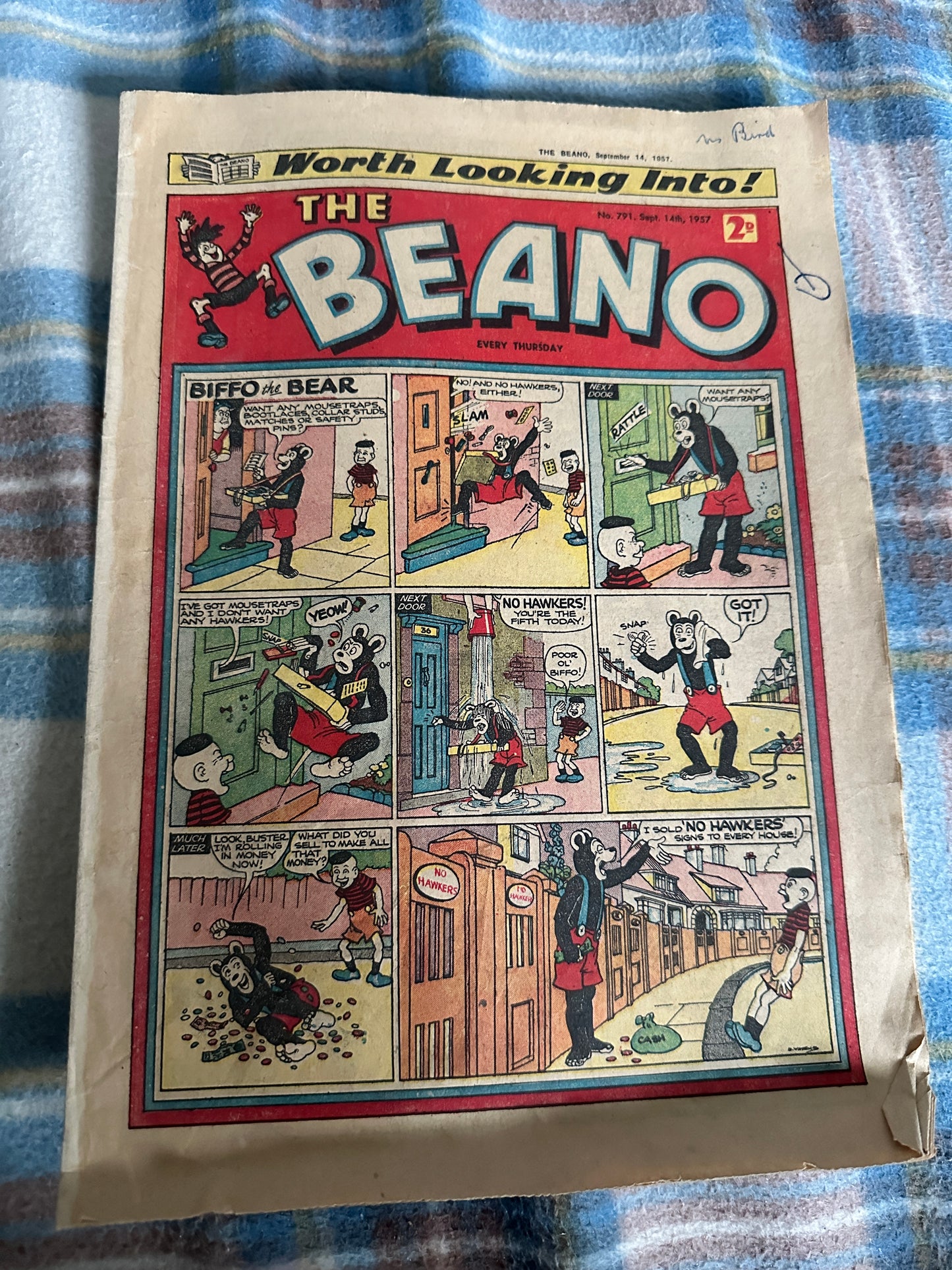 1957 The Beano(No791) D. C. Thomson & Co Ltd