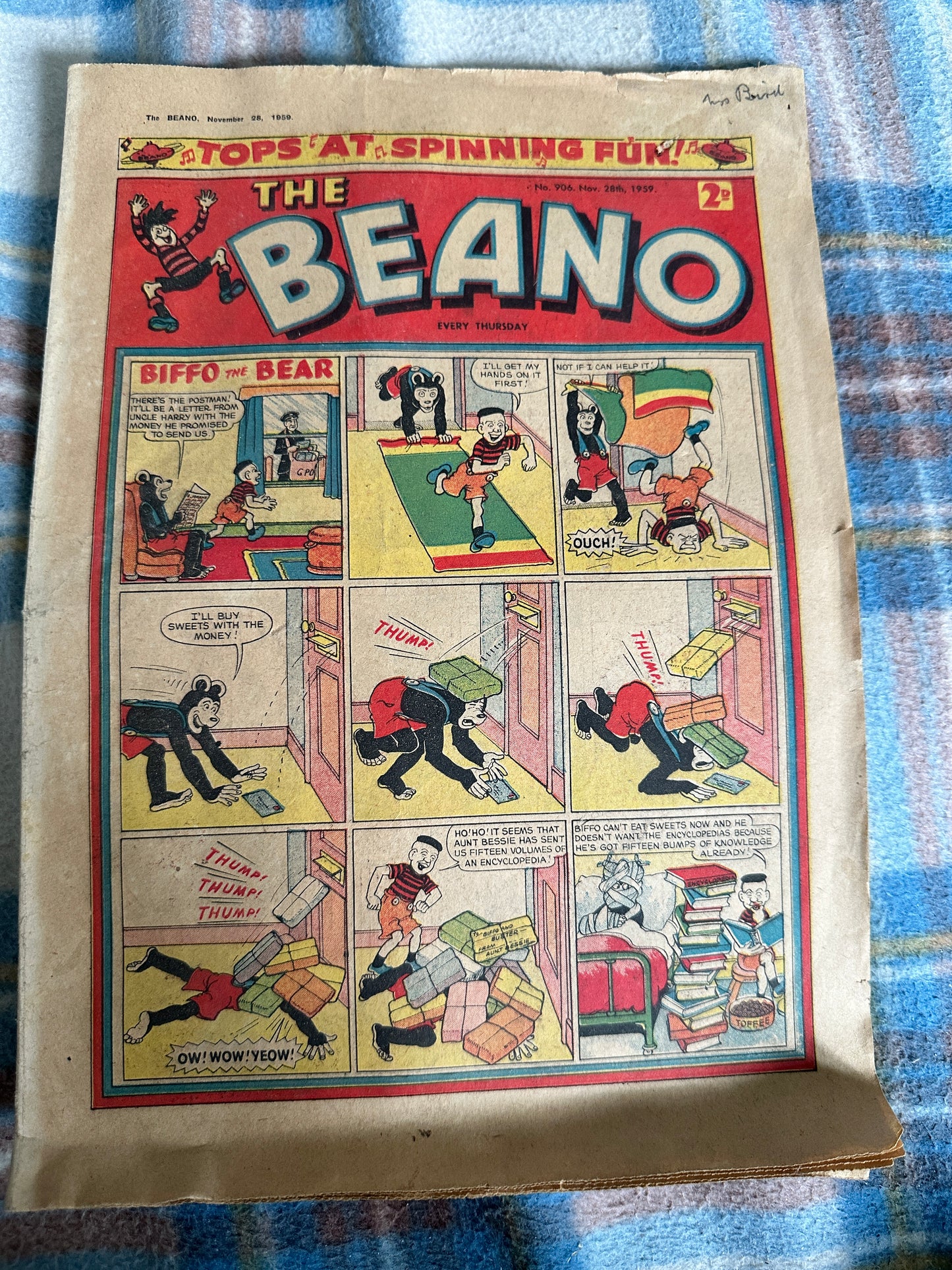 1959 The Beano(No 906) D. C. Thomson & Co Ltd