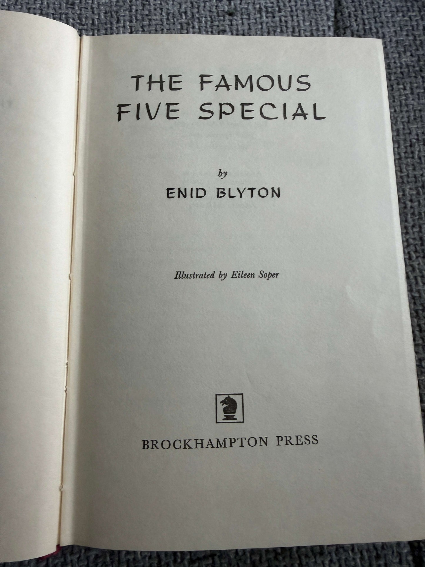 1966 The Famous Five Special - Enid Blyton (Eileen Soper illust) Brockhampton Press