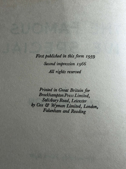 1966 The Famous Five Special - Enid Blyton (Eileen Soper illust) Brockhampton Press