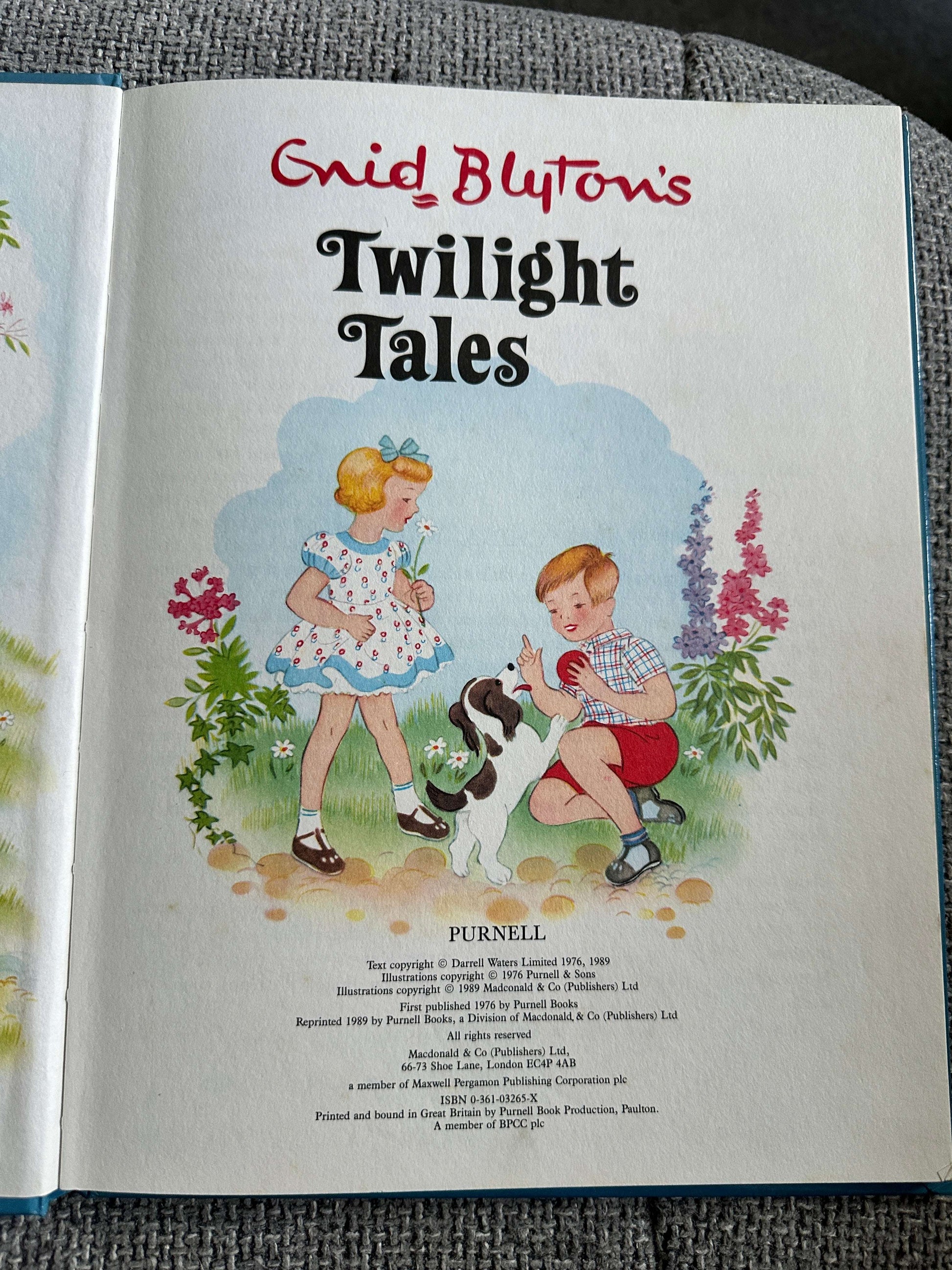 1989 Twilight Tales - Enid Blyton (Purnell)