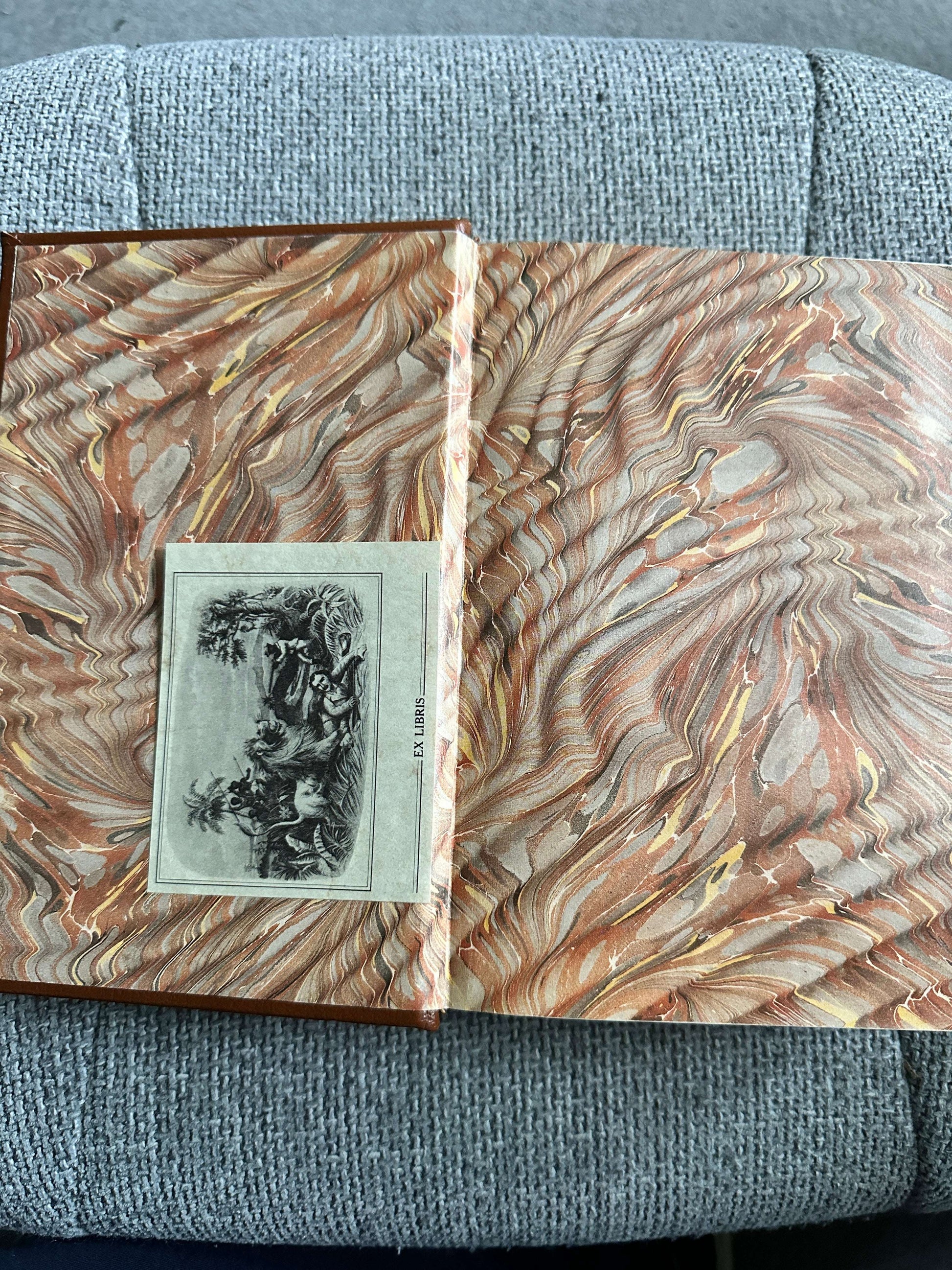1983 Journal Of The Discovery Of The Source Of Nile - John Hanning Speke (Time Life Books) Leather Bound