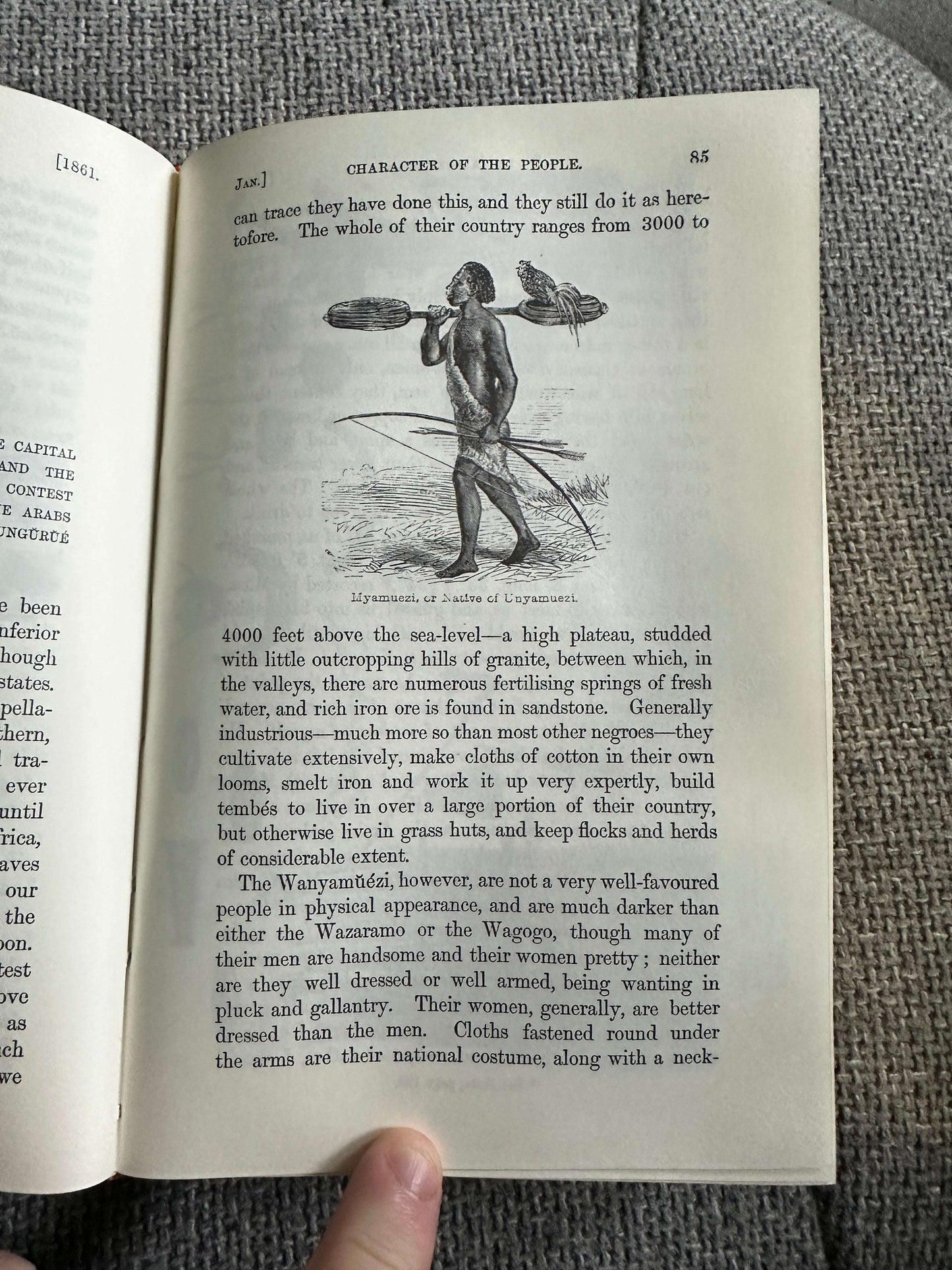 1983 Journal Of The Discovery Of The Source Of Nile - John Hanning Speke (Time Life Books) Leather Bound