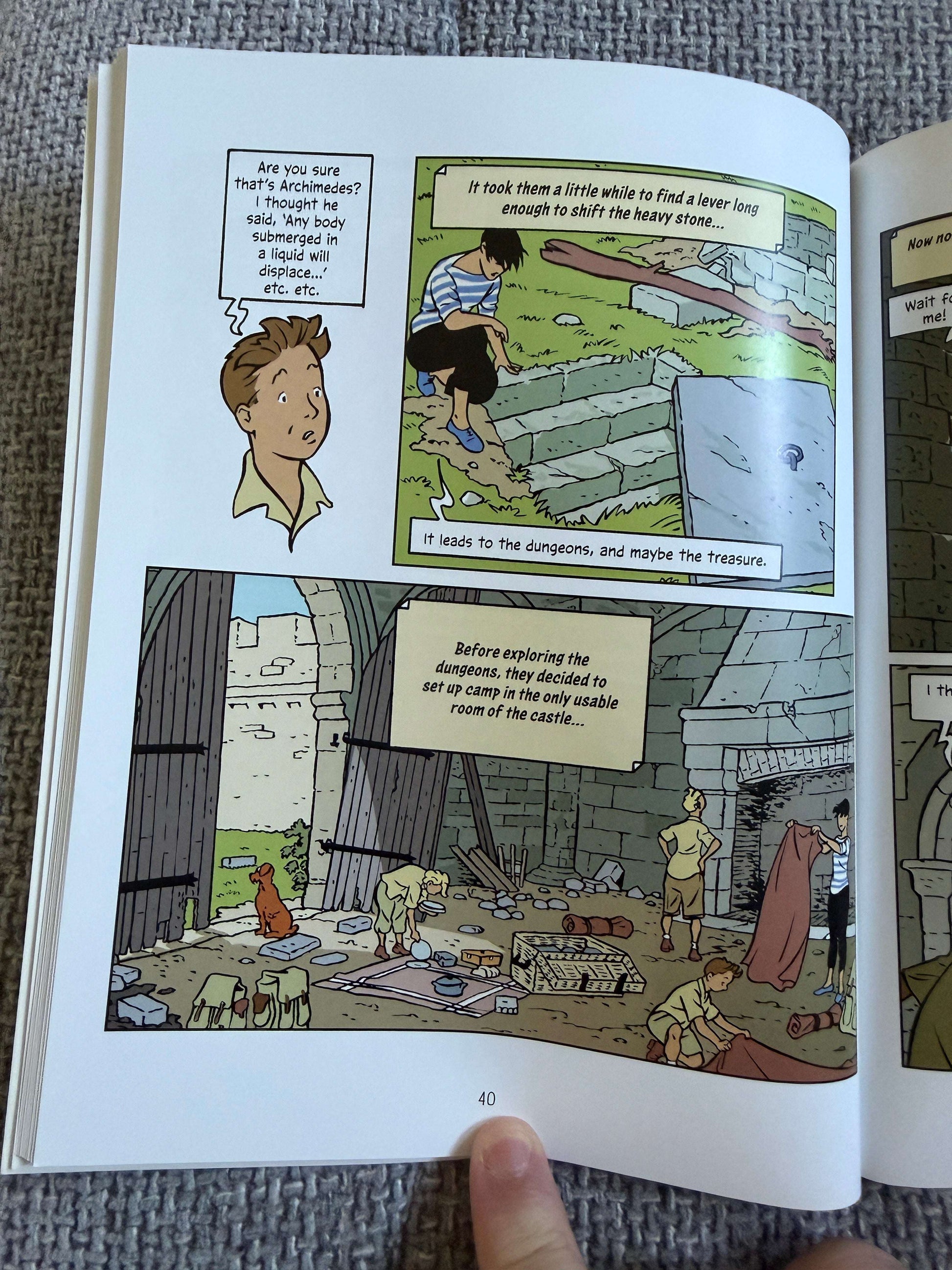 2022 The Famous Five: Five On A Treasure Island (A Graphic Novel) Béja & Nataẽl (Hodder Children’s)