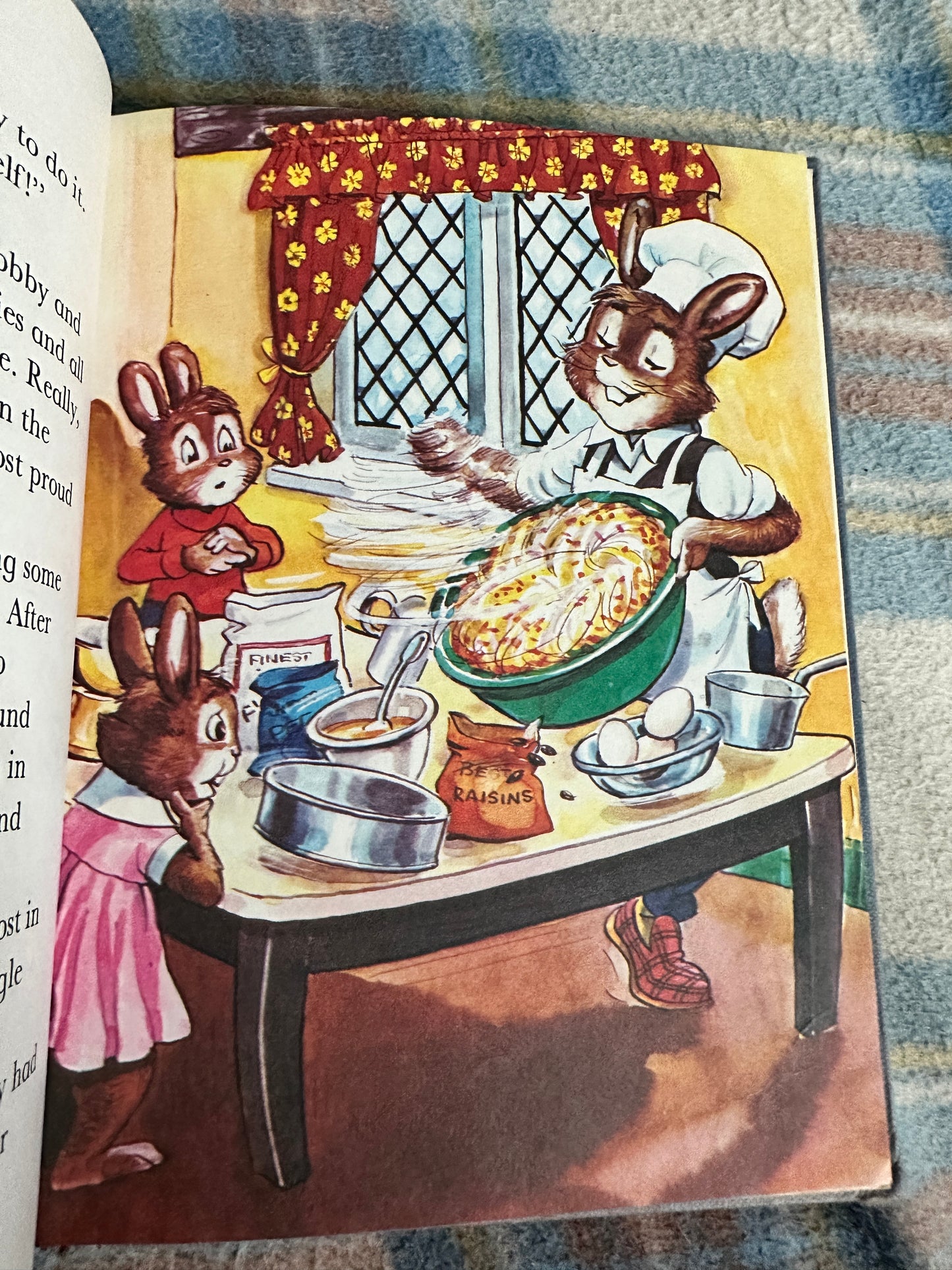 1971 Bungle Bunny Bakes A Cake - Edward Holmes(Horace Faithful Illust)Young World Productions