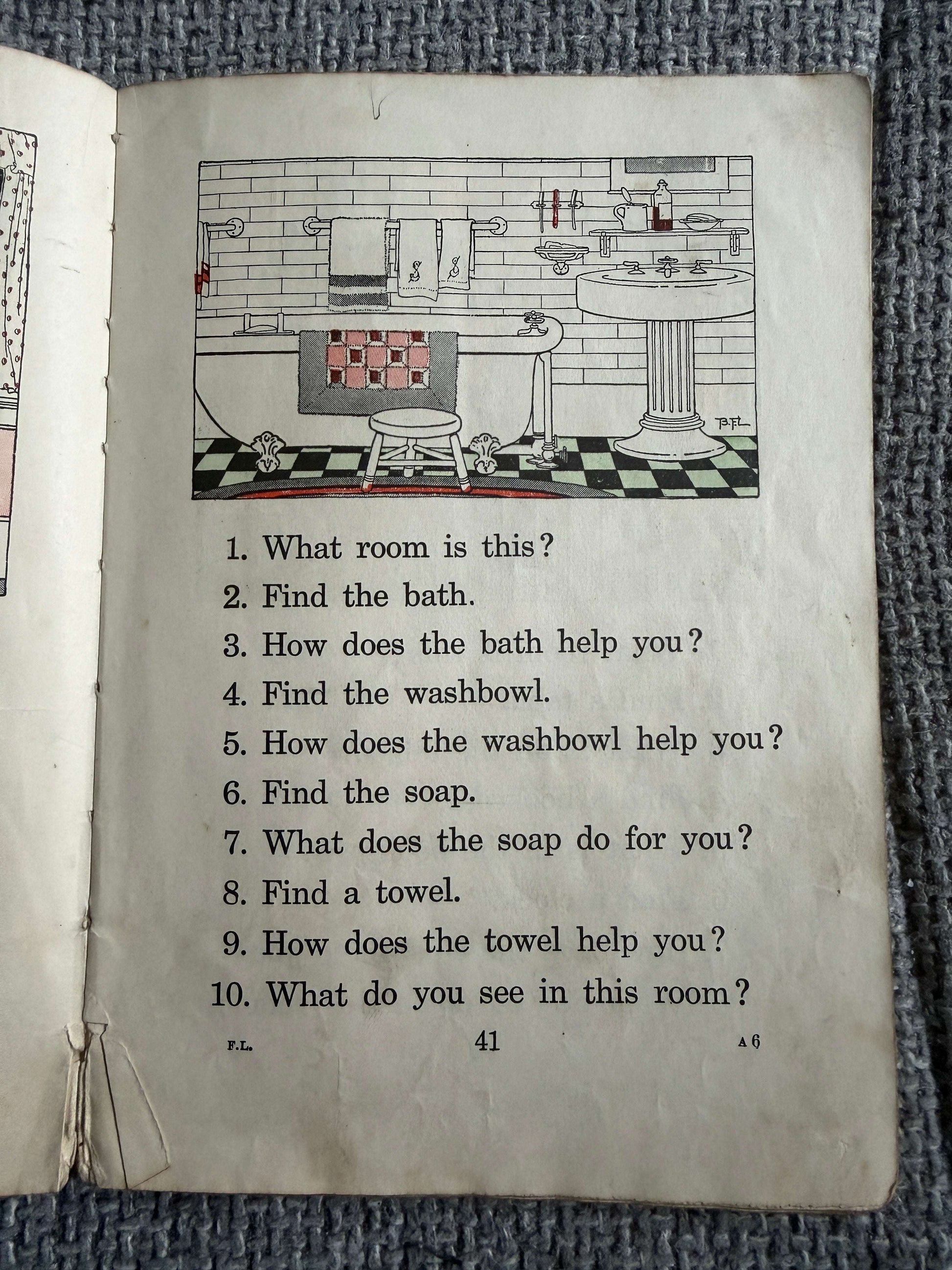 1931 The Beacon Study Readers (First Lessons) Frank Roscoe (Ginn & Company Ltd)