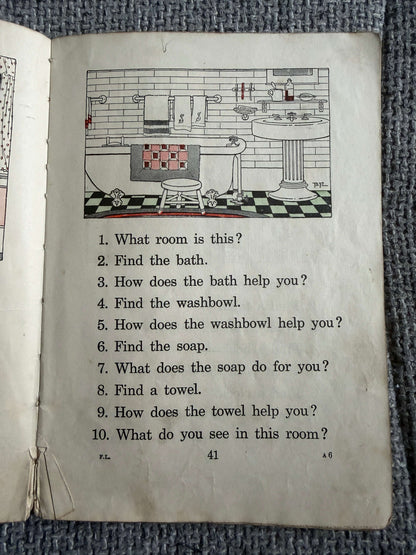 1931 The Beacon Study Readers (First Lessons) Frank Roscoe (Ginn & Company Ltd)