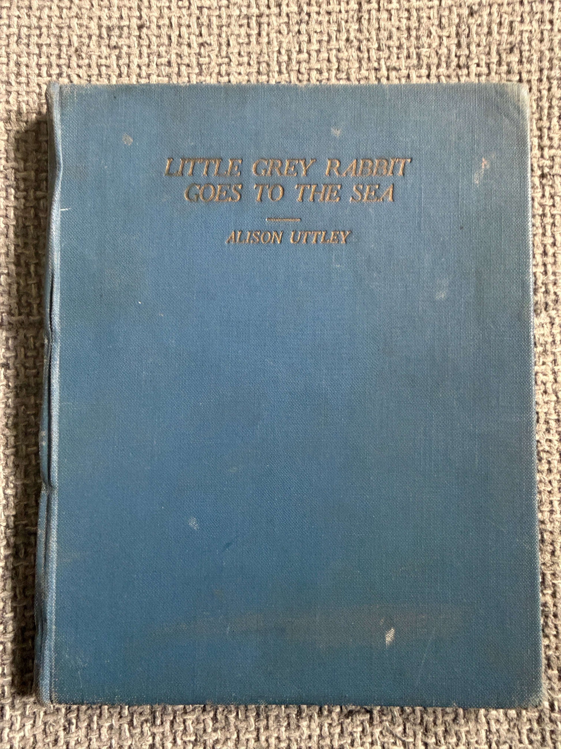 1954*1st* Little Grey Rabbit Goes To The Sea - Alison Uttley (Margaret Tempest illust) Collins