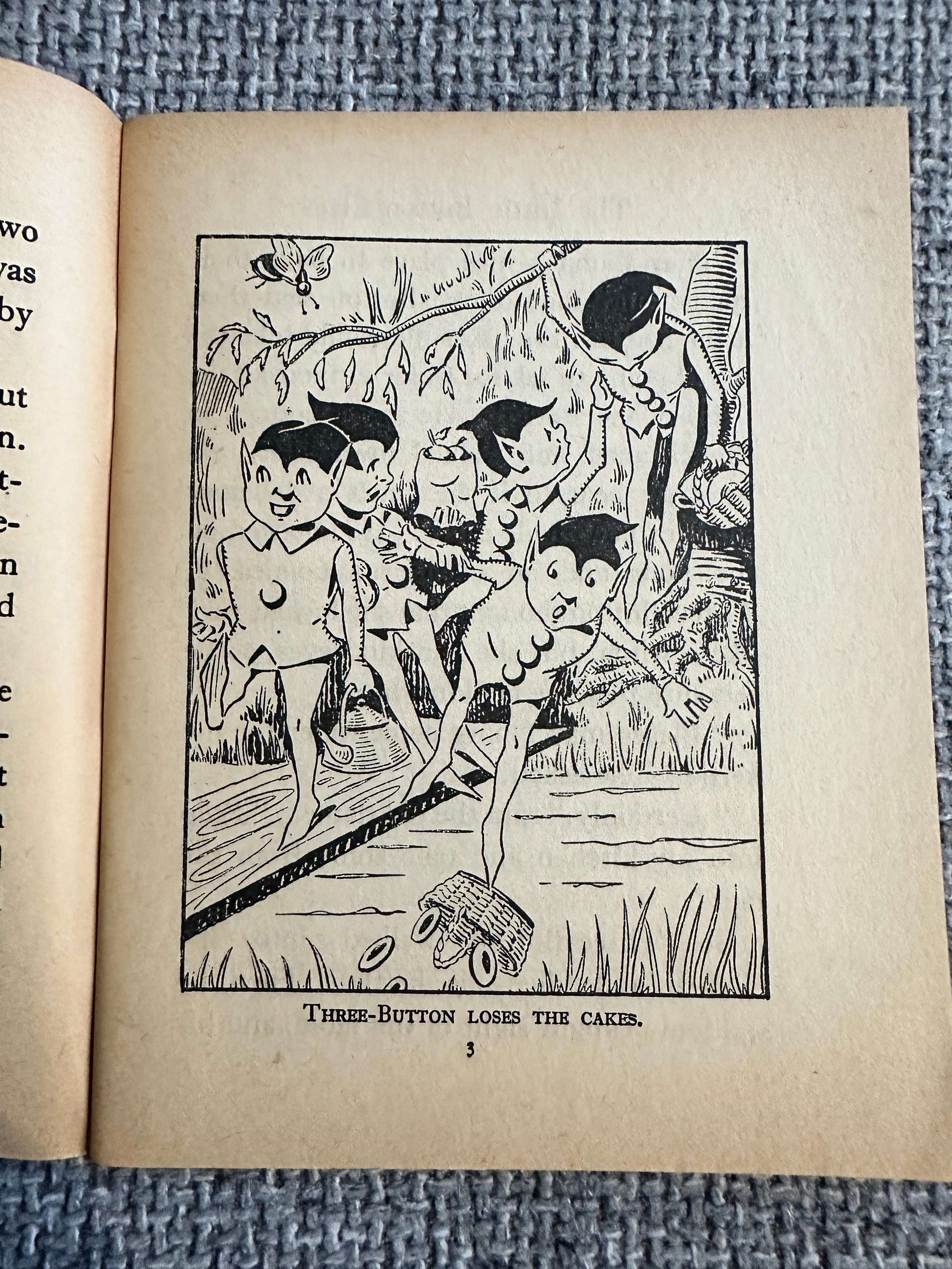 1963 The Little Button-Elves (Little Books 13) Enid Blyton (W. & A. K. Johnston & G. W. Bacon Ltd)