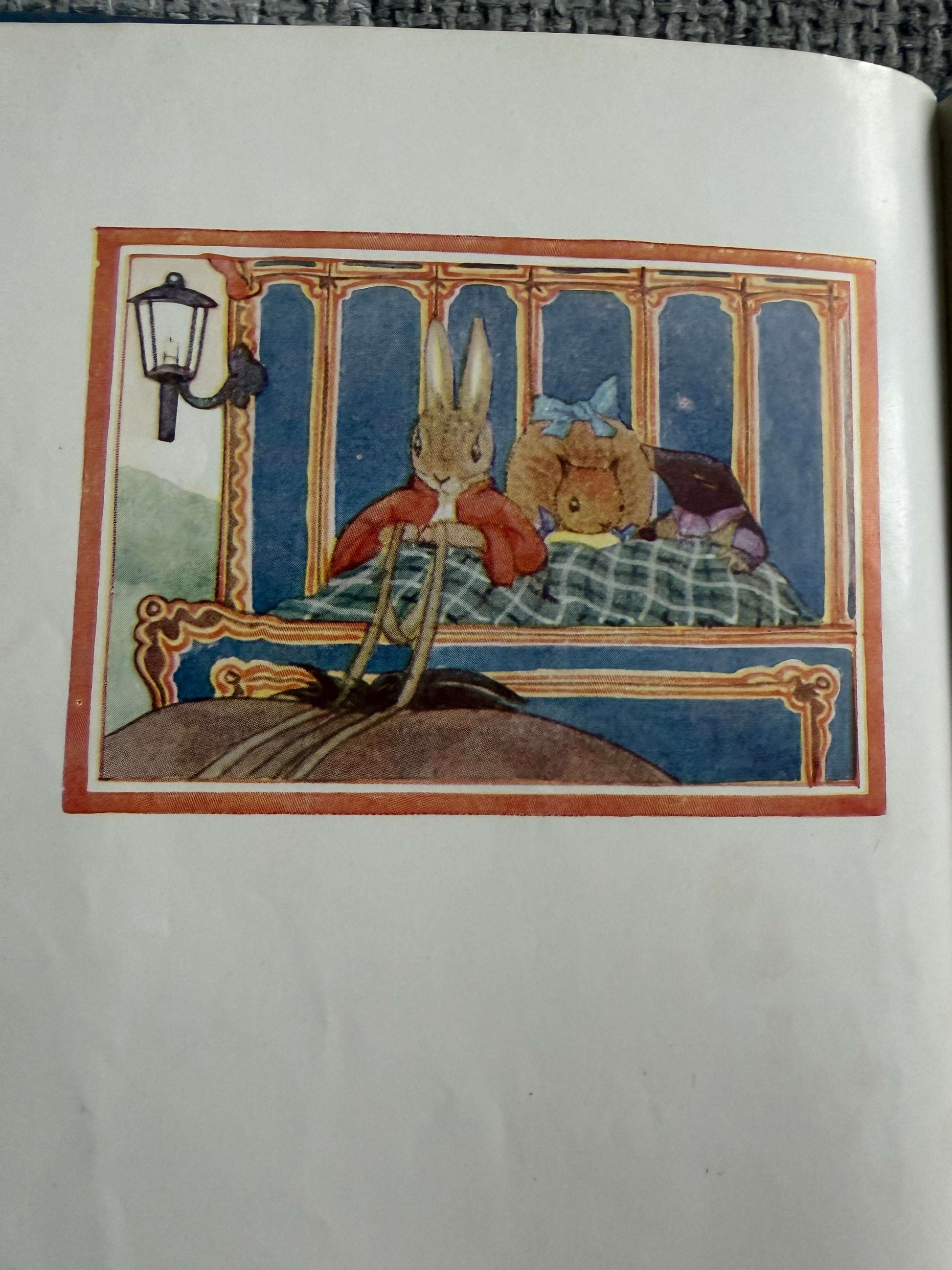 1954*1st* Little Grey Rabbit Goes To The Sea - Alison Uttley (Margaret Tempest illust) Collins