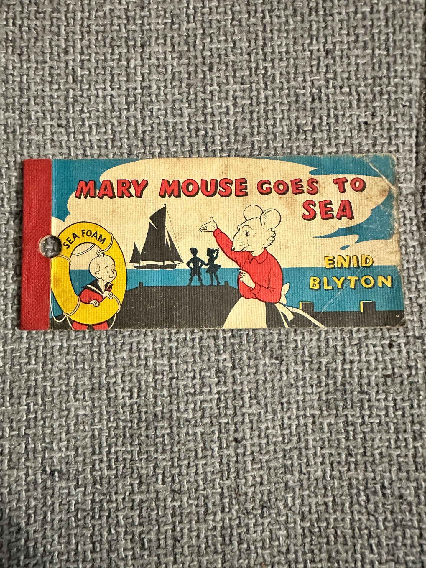 1960 Mary Mouse Goes To Sea - Enid Blyton (Fred White Illust) Brockhampton Press