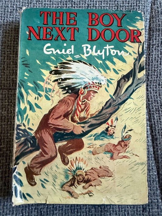 1956 The Boy Next Door - Enid Blyton (Gilbert Dunlop illust) Collins Seagull Library.
