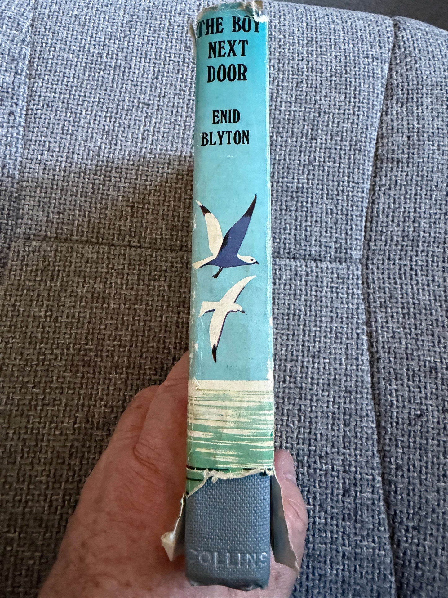 1956 The Boy Next Door - Enid Blyton (Gilbert Dunlop illust) Collins Seagull Library.