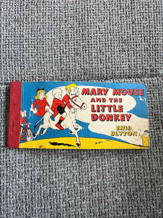 1964 Mary Mouse & The Little Donkey - Enid Blyton (R. Paul-Höye Illust) Brockhampton Press