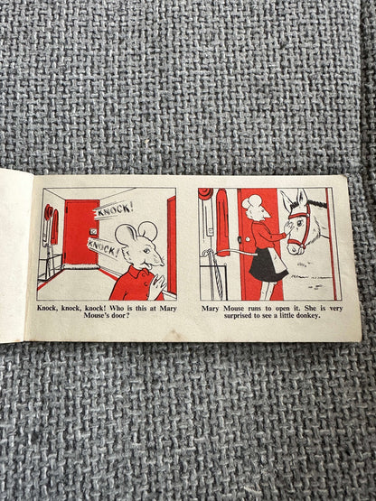 1964 Mary Mouse & The Little Donkey - Enid Blyton (R. Paul-Höye Illust) Brockhampton Press