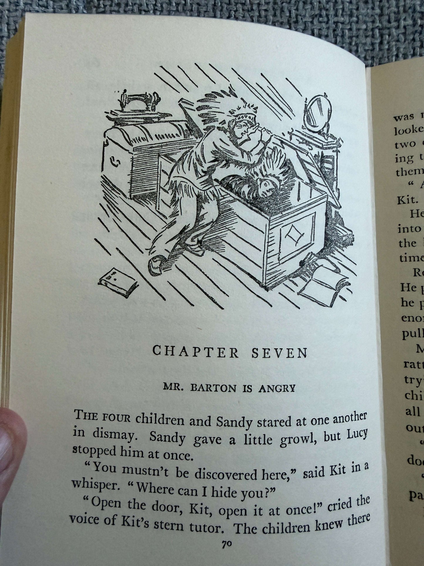 1956 The Boy Next Door - Enid Blyton (Gilbert Dunlop illust) Collins Seagull Library.