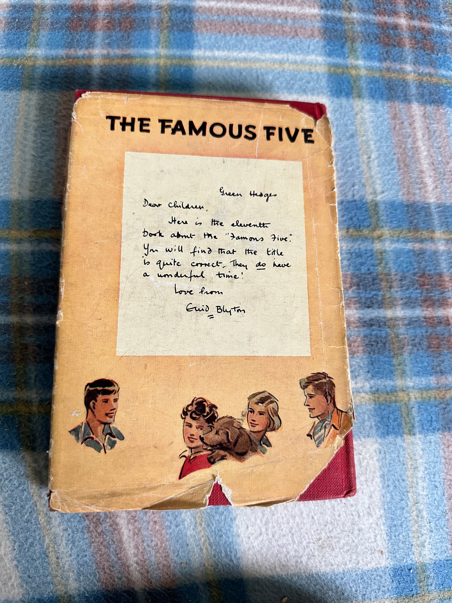 1957 Five Have A Wonderful Time - Enid Blyton(Eileen Soper illustration) Hodder & Stoughton