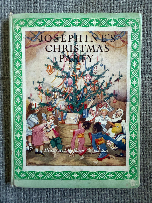1950’s Josephine’s Christmas Party - Mrs. Cradock (Honor C. Appleton illust) Josephine Miniatures Series. Blackie & Son Ltd.