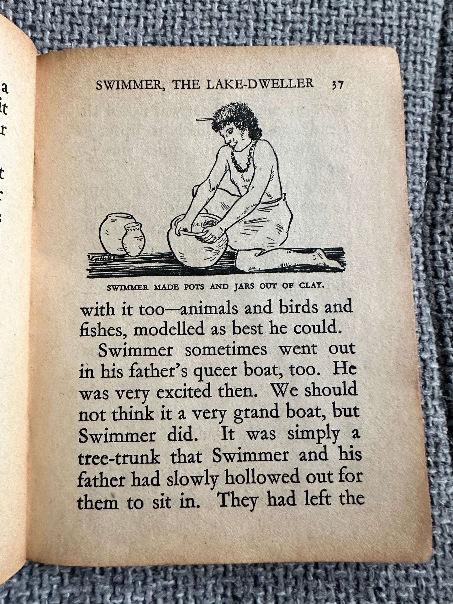 1955 Children Of Other Days (Little Books 10) - Enid Blyton (John Dugan cover art) Douglas Cuthill Illust (W. & A. K. Johnston & G. W. Bacon Ltd)