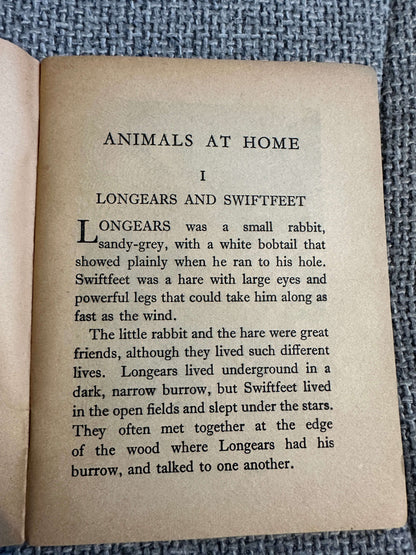 1961 Animals At Home (Little Books No1) Enid Blyton (Whyte cover art) W. A. K. Johnston & G. W. Bacon Ltd